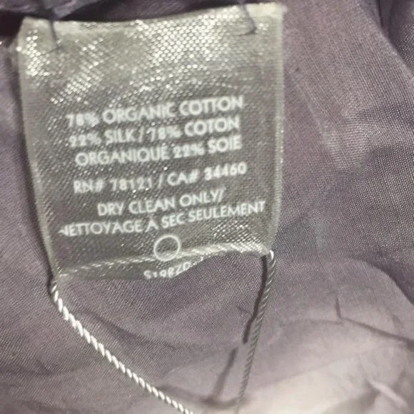 Eileen Fisher Tie Dye Organic Cotton Blend Scarf - Picture 6 of 6